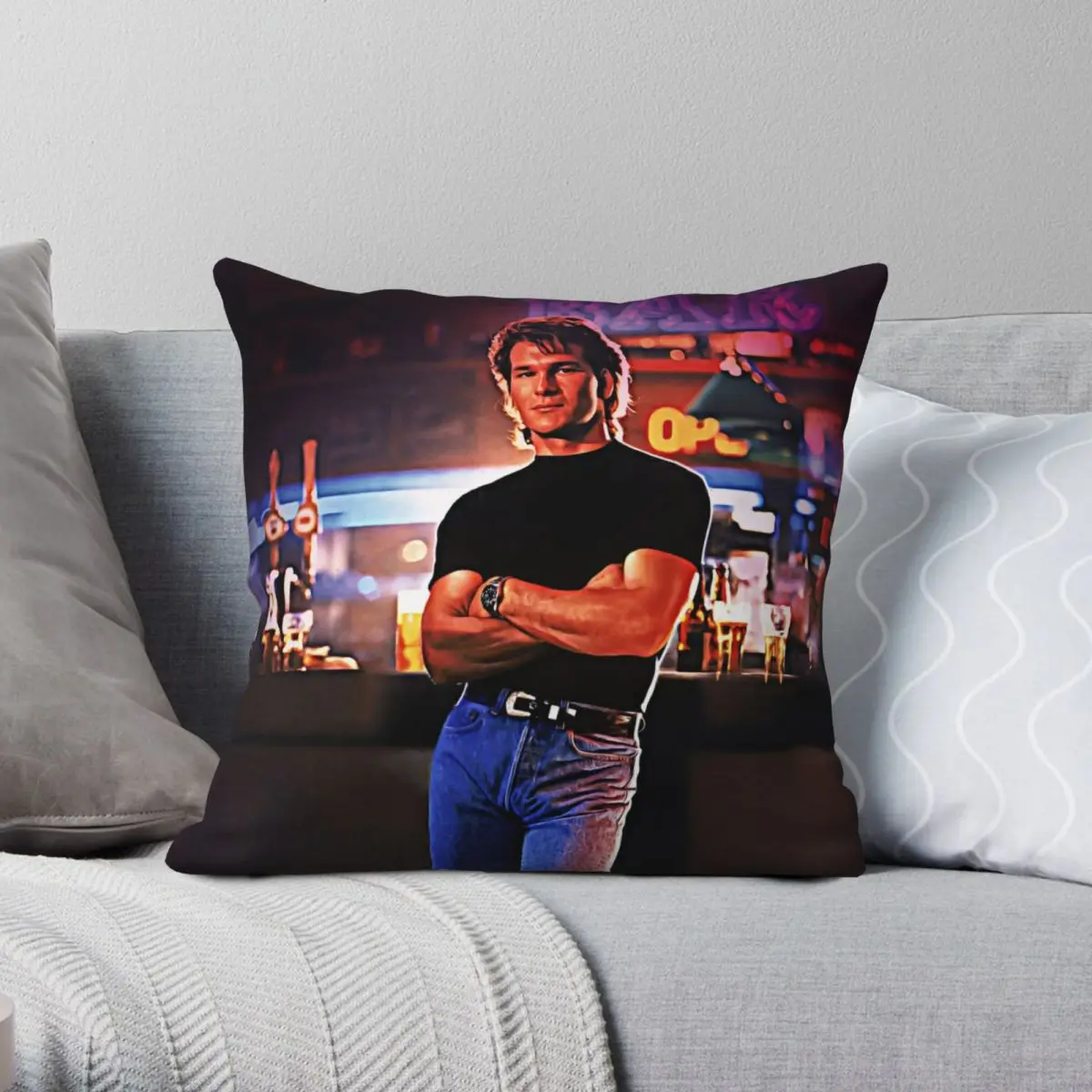 Patrick Swayze-RoadHouse Square Pillowcase Polyester Linen Velvet Printed Zip Decor Throw Pillow Case Home Cushion Cover
Patrick Swayze-RoadHouse Square Pillowcase Polyester Linen Velvet Printed Zip Decor Throw Pillow Case Home Cushion Cover