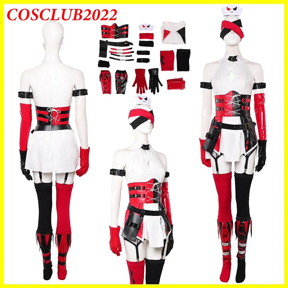 Nurse Quinzel Cosplay Sexy Lingerie Costume Women Dress Gloves Girdle Headband Clothing Outfits Halloween Carnival Party Suit
Nurse Quinzel Cosplay Sexy Lingerie Costume Women Dress Gloves Girdle Headband Clothing Outfits Halloween Carnival Party Suit