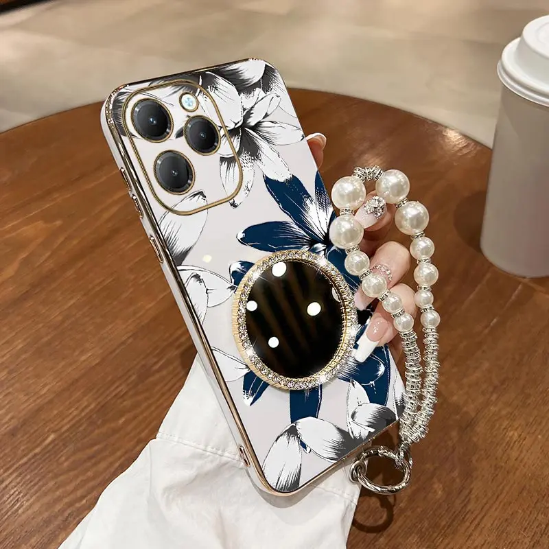 H ot 40Pro Ink wash flower Bracelet Plating Phone Case For Infinix Note 40 12 30Pro 30i 12Pro GT20Pro Hot 30 50 Spark G0 Cover
H ot 40Pro Ink wash flower Bracelet Plating Phone Case For Infinix Note 40 12 30Pro 30i 12Pro GT20Pro Hot 30 50 Spark G0 Cover