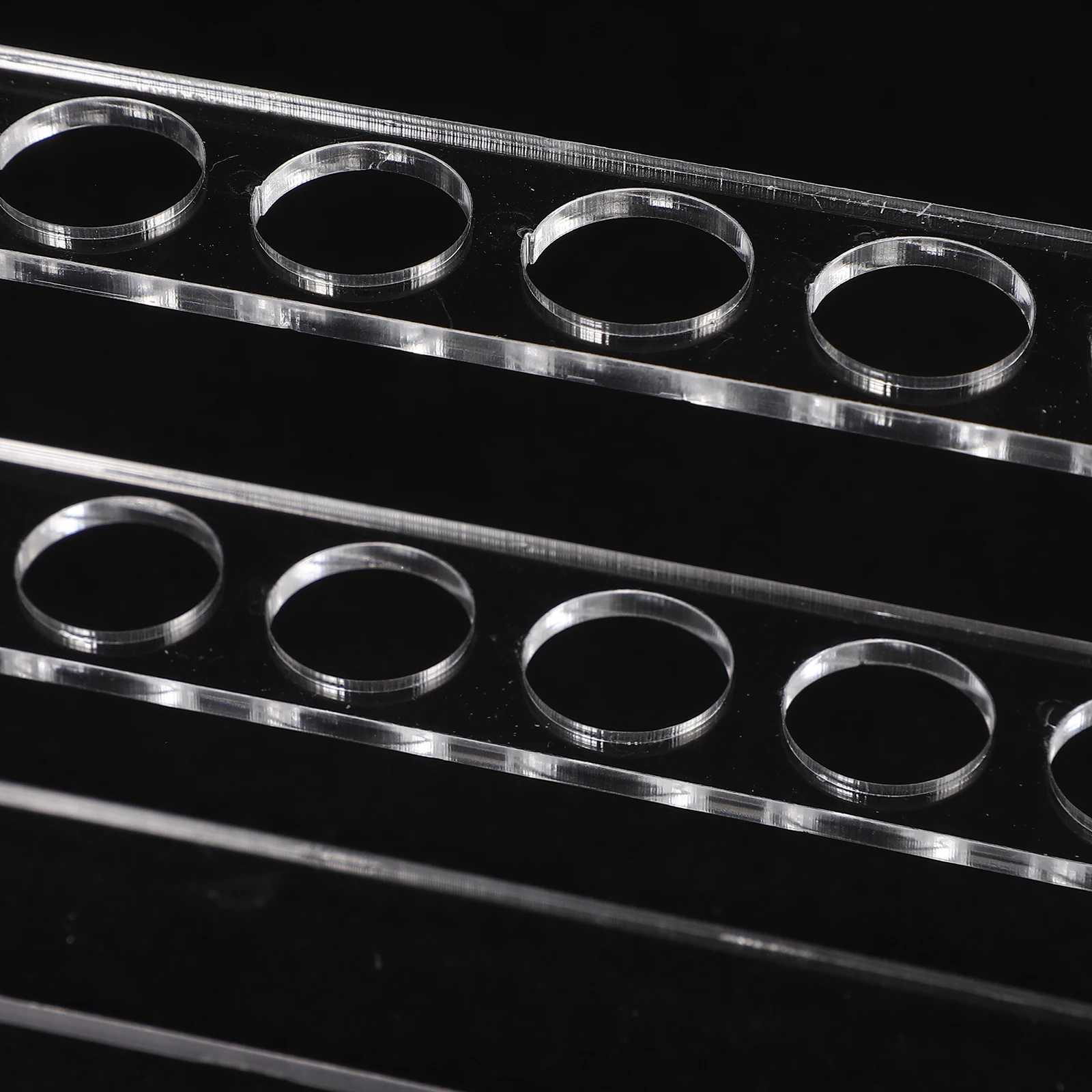 Transparent Double Layer Test Tube Rack 10ml 1x6 Holes Lab Acrylic Sampling Tubes Holder Chemistry Experiment Organizers
Transparent Double Layer Test Tube Rack 10ml 1x6 Holes Lab Acrylic Sampling Tubes Holder Chemistry Experiment Organizers