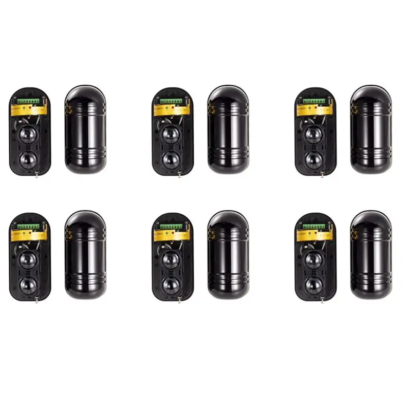 6X Two Beams 2 Beams Infrared Detector Alarm ABT-100 Perimeter Alarm Anti-Glare Up To 50000LUX
6X Two Beams 2 Beams Infrared Detector Alarm ABT-100 Perimeter Alarm Anti-Glare Up To 50000LUX