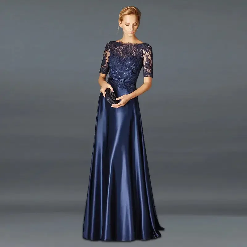 Custom Made Embroidered A-line Mother of the Bride Dresses Advanced Satin Party Dresses Formal Grace Woman Formal Dinner Dresses
Custom Made Embroidered A-line Mother of the Bride Dresses Advanced Satin Party Dresses Formal Grace Woman Formal Dinner Dresses