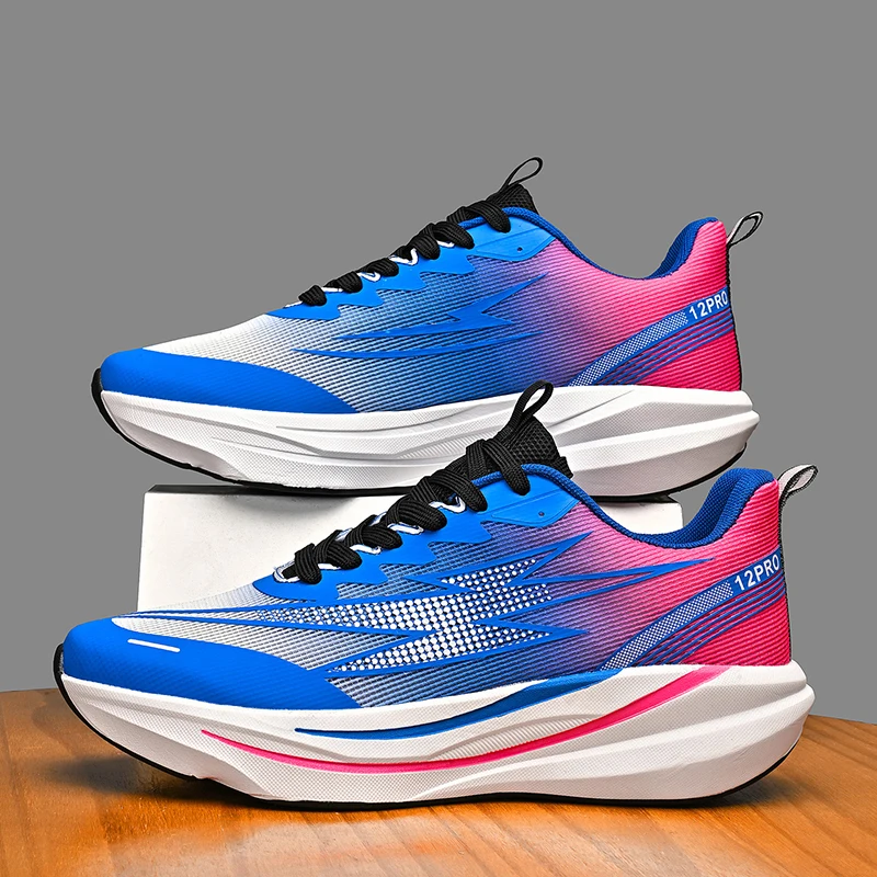 Men Popcorn Sole Carbon Plate Running Shoes Boost Cushion Energy Return Breathable Lightweight Sport Sneakers
Men Popcorn Sole Carbon Plate Running Shoes Boost Cushion Energy Return Breathable Lightweight Sport Sneakers