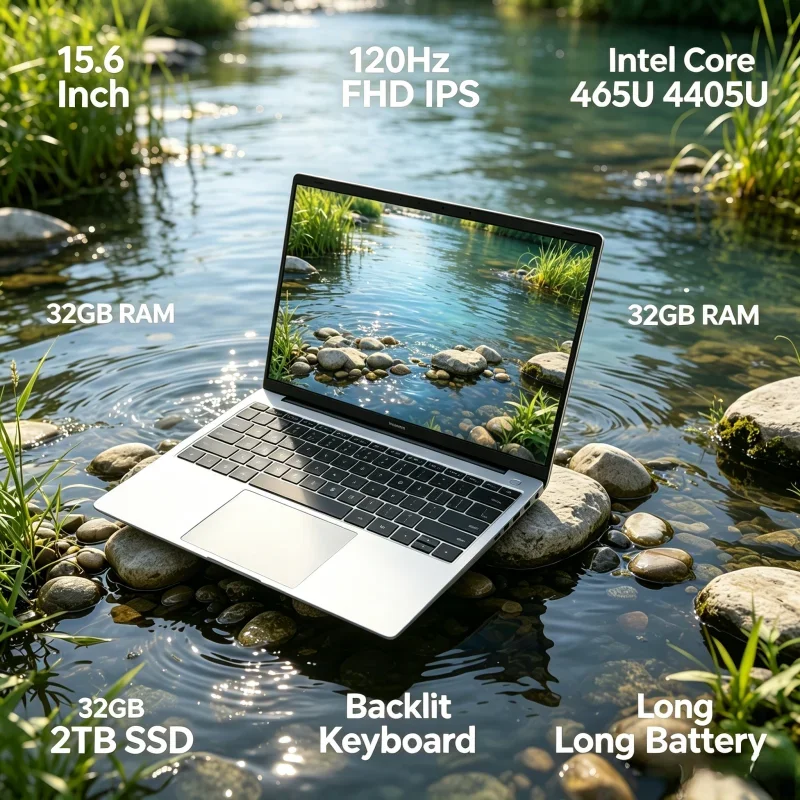 120Hz FHD IPS 15.6 Inch Laptop Intel 4405U 32GB Large RAM 2TB Fast SSD Backlit Keyboard Long Lasting Battery
120Hz FHD IPS 15.6 Inch Laptop Intel 4405U 32GB Large RAM 2TB Fast SSD Backlit Keyboard Long Lasting Battery