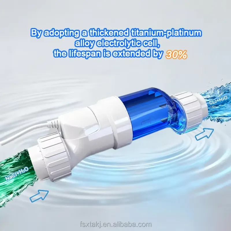 STEPON OEM ODM,Direct Fit for Globall Brands,High Quality Titanium-Platinum Electrolytic Cell Swimming Pool Salt
STEPON OEM ODM,Direct Fit for Globall Brands,High Quality Titanium-Platinum Electrolytic Cell Swimming Pool Salt