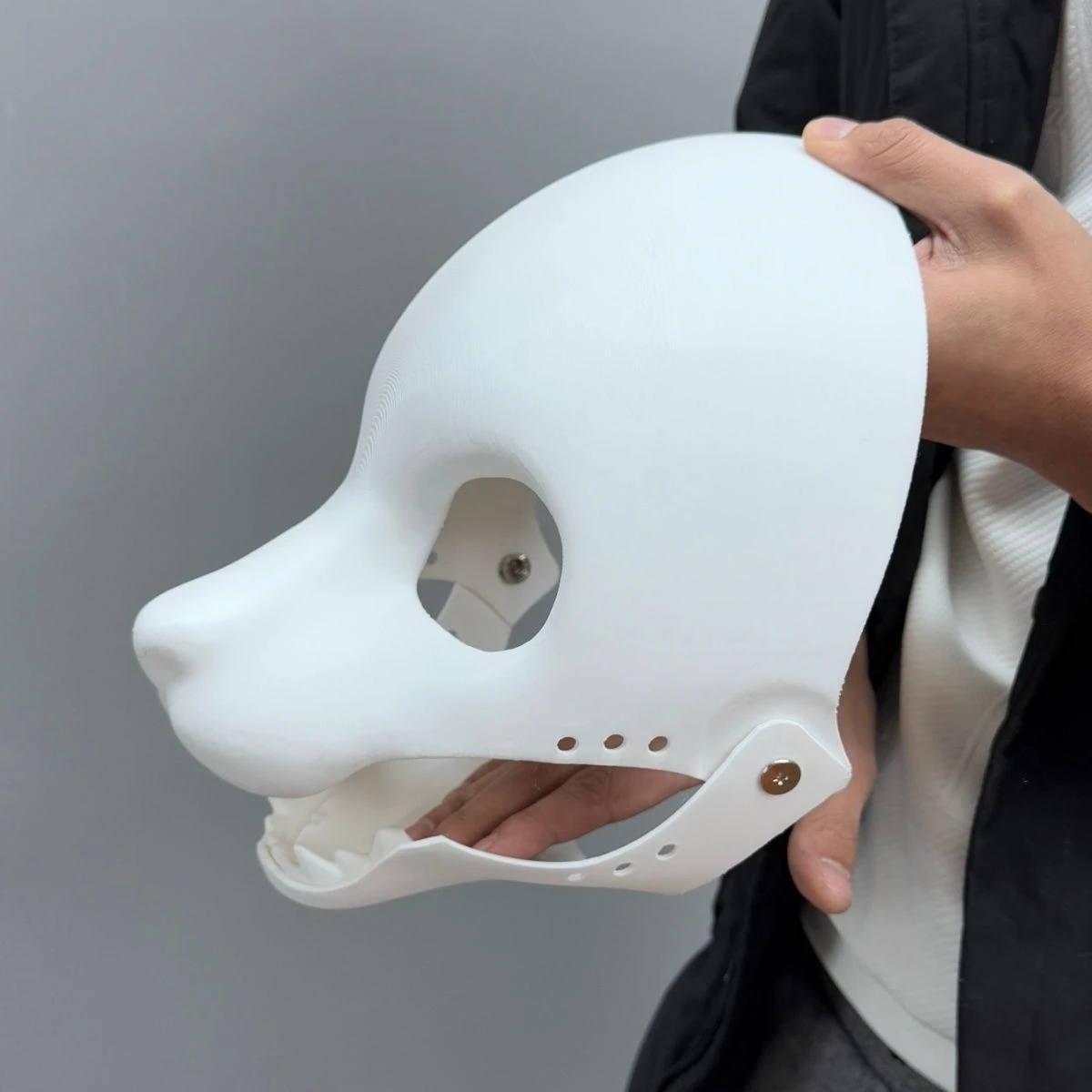 Semi Realistic Kemono Base Mask Movable Jawed Beast Skull Large and Small Feline Universal Cosplay DIY Accessories Anime Props
Semi Realistic Kemono Base Mask Movable Jawed Beast Skull Large and Small Feline Universal Cosplay DIY Accessories Anime Props