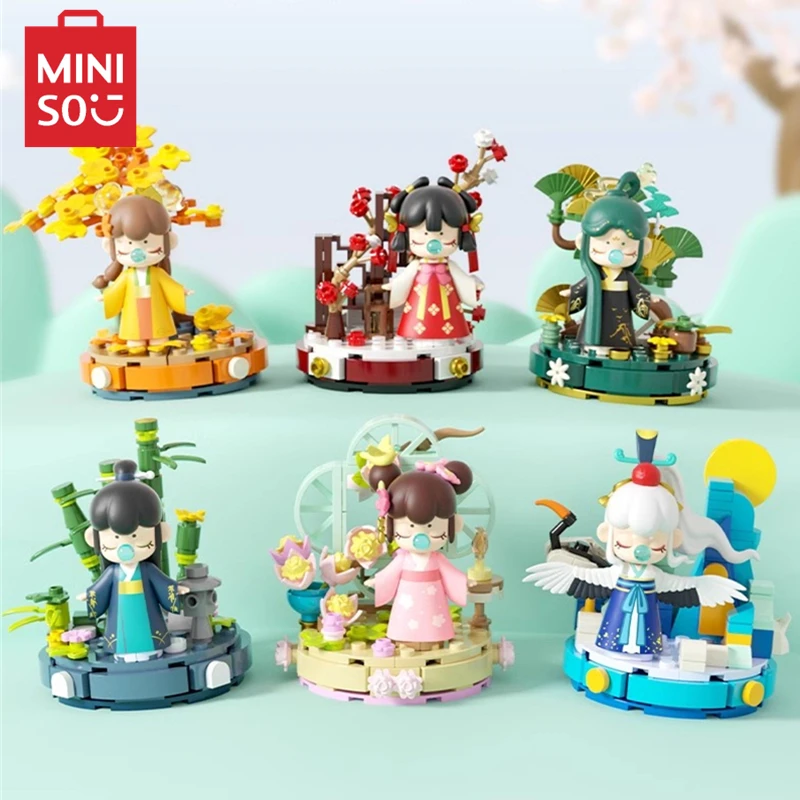 Строительные блоки Miniso Nanci, стихи и песни, модель в китайском стиле, украшения, анимационные периферийные развивающие игрушки, подарки на день рождения
Строительные блоки Miniso Nanci, стихи и песни, модель в китайском стиле, украшения, анимационные периферийные развивающие игрушки, подарки на день рождения