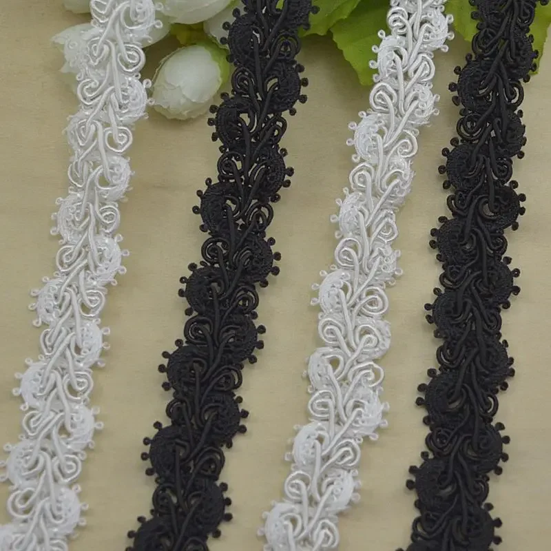 5Meters/16.4Ft Per Pack of New Lace Trim Clothing Accessories DIY Handmade Products Women's Dress Double S-Shaped Bead-Shaped Sn
5Meters/16.4Ft Per Pack of New Lace Trim Clothing Accessories DIY Handmade Products Women's Dress Double S-Shaped Bead-Shaped Sn