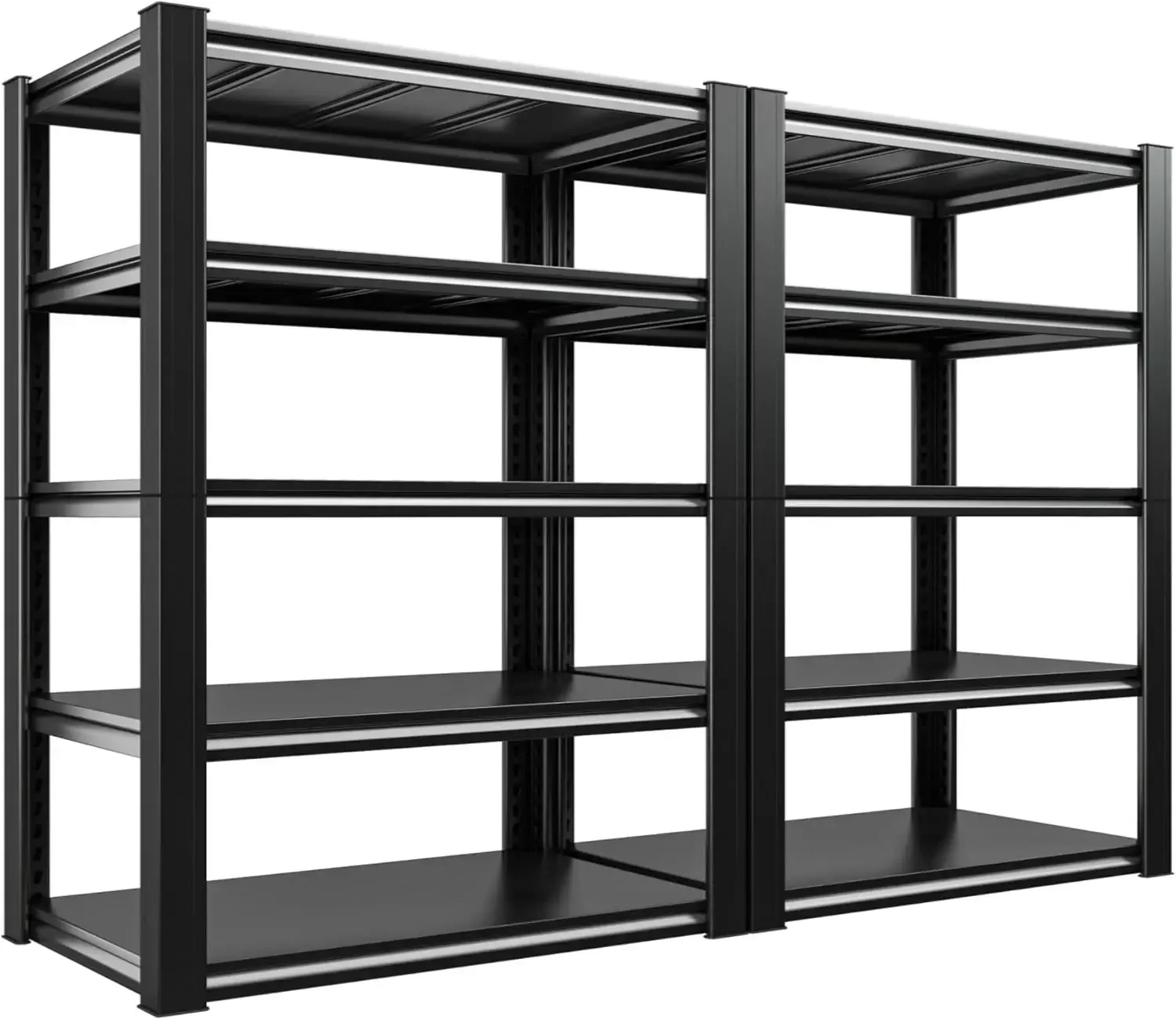 Raybee Garage Storage Shelves Heavy Duty Garage Shelving, 2 Pack, Heavy Duty Shelving Loads 2050Lbs, Adjustable 5-Tier
Raybee Garage Storage Shelves Heavy Duty Garage Shelving, 2 Pack, Heavy Duty Shelving Loads 2050Lbs, Adjustable 5-Tier