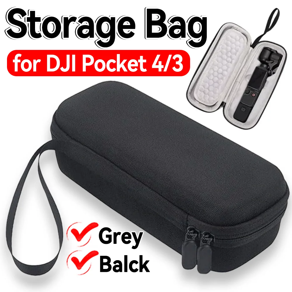 For DJI Osmo Pocket 4/3 Portable Storage Bag Anti Collision Carrying Cases EVA Hard Shell Protective Box Bags with Hanging Rope
For DJI Osmo Pocket 4/3 Portable Storage Bag Anti Collision Carrying Cases EVA Hard Shell Protective Box Bags with Hanging Rope