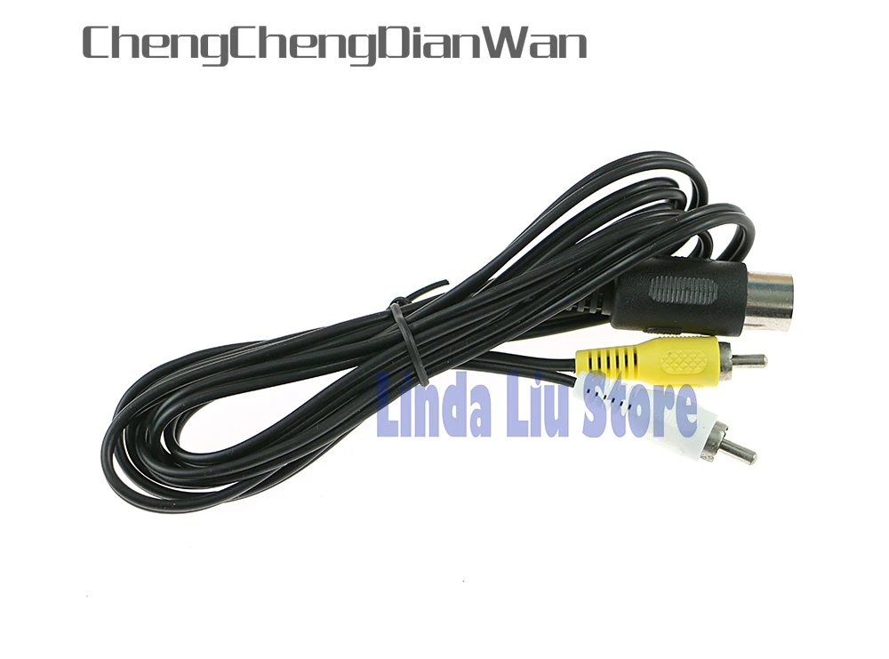 10pcs Promotion Durable 1.8M Audio Video AV Cable For Sega A/V RCA Connection Cord Genesis 1
10pcs Promotion Durable 1.8M Audio Video AV Cable For Sega A/V RCA Connection Cord Genesis 1