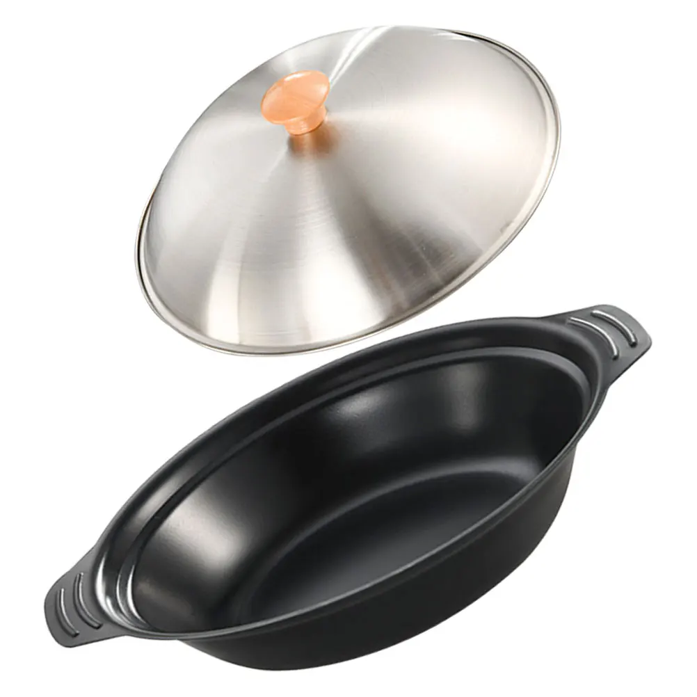 Double Ear Frying Pan Nonstick Metal Cooking Pots Kitchen Hot Pot Wear Resistant Fry Household Metal Wok Double Handle Food Wok
Double Ear Frying Pan Nonstick Metal Cooking Pots Kitchen Hot Pot Wear Resistant Fry Household Metal Wok Double Handle Food Wok