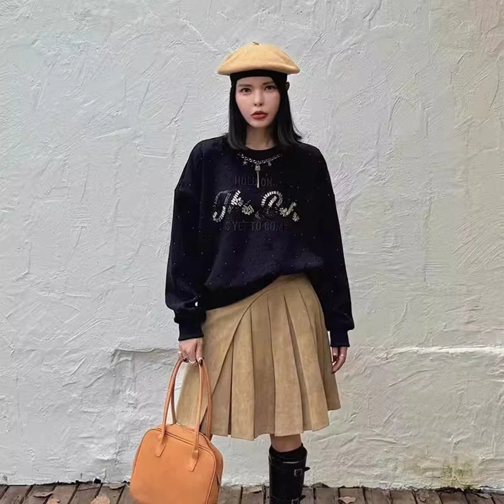 Plus Size Top Spring Autumn New Long Sleeve Vintage Print Letter Chain Loose Casual Pullover Fashion New for Women
Plus Size Top Spring Autumn New Long Sleeve Vintage Print Letter Chain Loose Casual Pullover Fashion New for Women