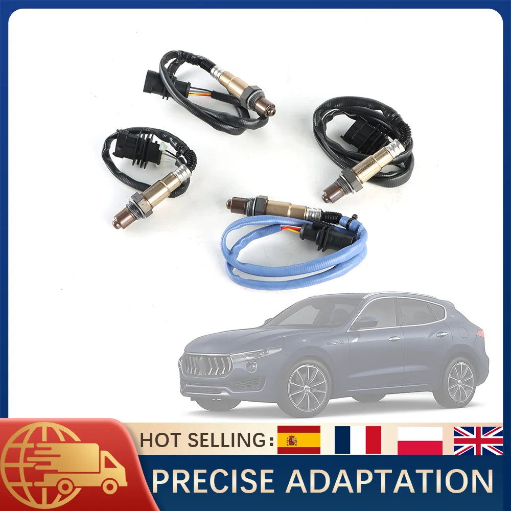 4pcs Oxygen Sensor for Maserati Ghibli Levante Quattroporte 3.0L 3.8L Turbo 2014-2020 Replace 670004022 670002199
4pcs Oxygen Sensor for Maserati Ghibli Levante Quattroporte 3.0L 3.8L Turbo 2014-2020 Replace 670004022 670002199