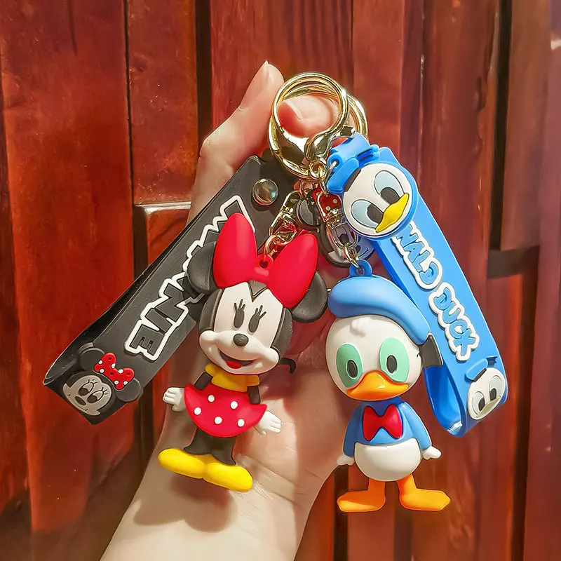 Disney Anime Mickey Keychain Cartoon Cute Minnie Keyring Student Bag Hanging Car Key Rings Christmas Gifts Key Holder
Disney Anime Mickey Keychain Cartoon Cute Minnie Keyring Student Bag Hanging Car Key Rings Christmas Gifts Key Holder