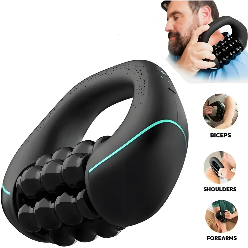 Rechargeable Mini Rolling Percussive Massager 3‑Speed Spin Deep Tissue Muscle Recovery Whole Body Fatigue Relief Device
Rechargeable Mini Rolling Percussive Massager 3‑Speed Spin Deep Tissue Muscle Recovery Whole Body Fatigue Relief Device