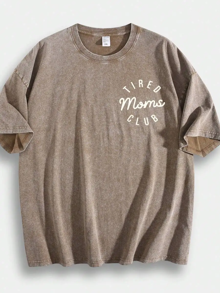 Мужская винтажная хлопковая футболка с игривым графическим принтом, свободного кроя, повседневная модель
Мужская винтажная хлопковая футболка с игривым графическим принтом, свободного кроя, повседневная модель