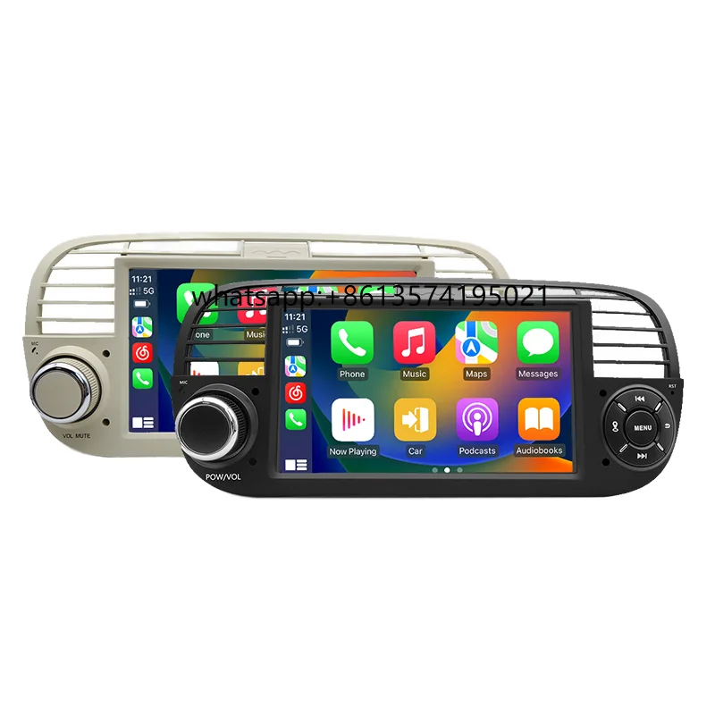 China Factory Android Car Audio Player HD Touch Screen Wifi Wireless Carplay External Microphone MP3 for Fiat 500 2007-2015 DSP
China Factory Android Car Audio Player HD Touch Screen Wifi Wireless Carplay External Microphone MP3 for Fiat 500 2007-2015 DSP