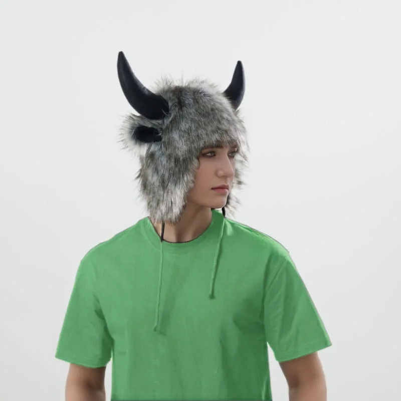1 шт., популярные плюшевые шапки с рогом коровы на Хэллоуин и Рождество, костюм персонажа для косплея, шляпы, костюм, сценический реквизит
1 шт., популярные плюшевые шапки с рогом коровы на Хэллоуин и Рождество, костюм персонажа для косплея, шляпы, костюм, сценический реквизит