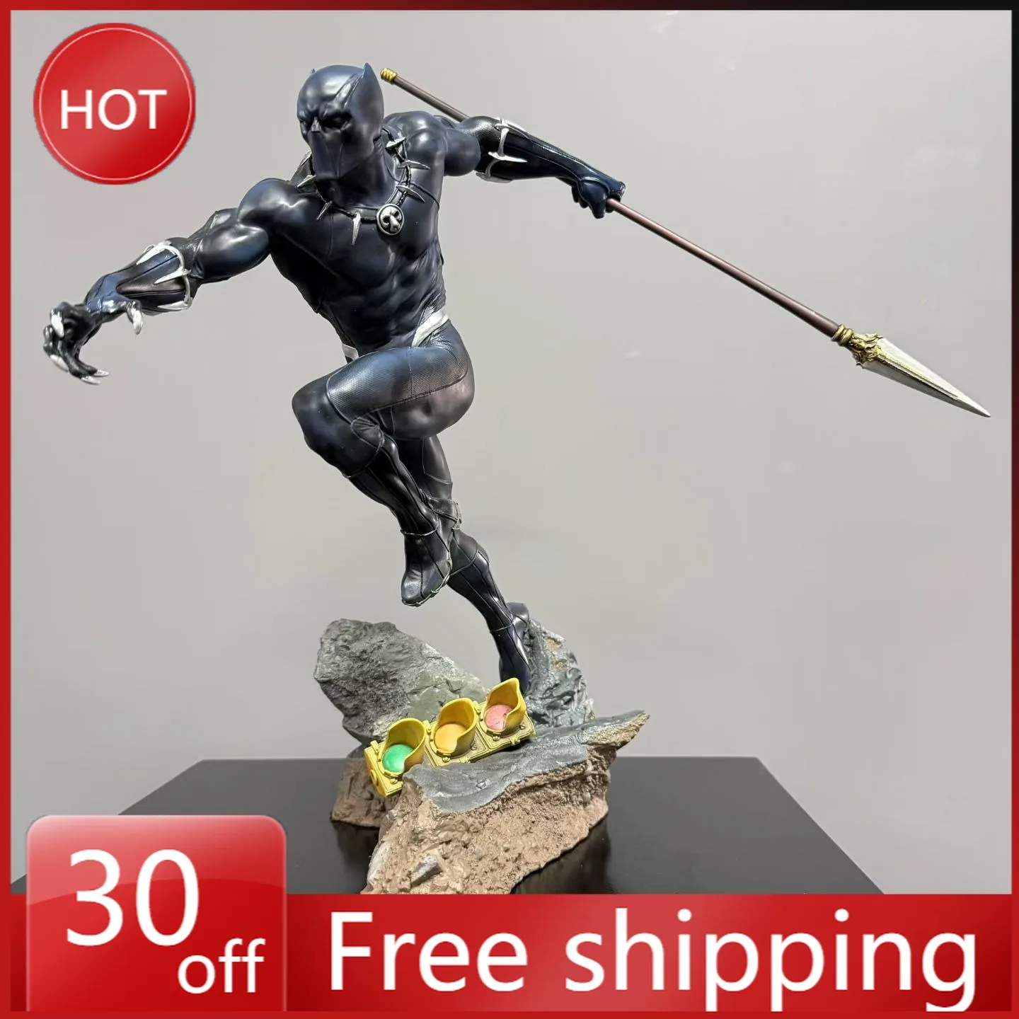 1/6 Marvel Black Panther Anime Figures Perimeter Resin Model Scene Statue Desktop Decoration Ornaments Kids New Year Gifts Toys
1/6 Marvel Black Panther Anime Figures Perimeter Resin Model Scene Statue Desktop Decoration Ornaments Kids New Year Gifts Toys