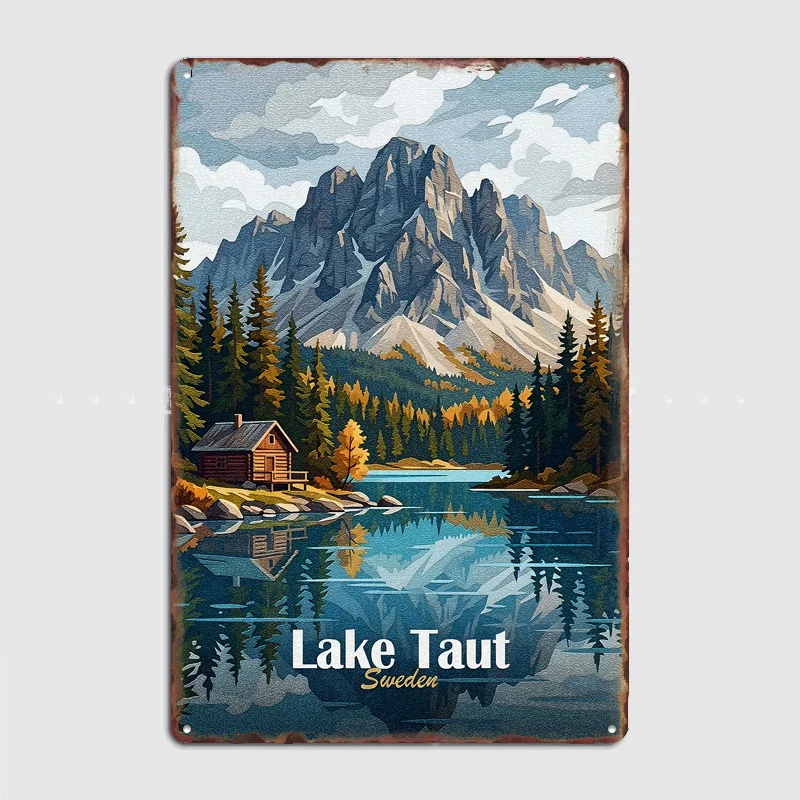 Lake Taut, Sweden Landscape Scenery Travel Poster Metal Sign Bar Custom Bedroom Indoor Home Wall Decor Posters Room Decoration
Lake Taut, Sweden Landscape Scenery Travel Poster Metal Sign Bar Custom Bedroom Indoor Home Wall Decor Posters Room Decoration