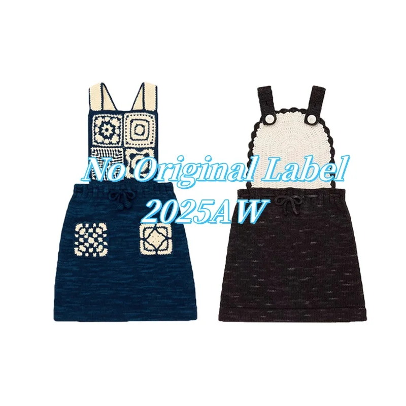 Pretty Kids Dress 2025 Autumn/Winter New Hand Hook Strap Skirt for Girls, Knitted Patchwork Dress
Pretty Kids Dress 2025 Autumn/Winter New Hand Hook Strap Skirt for Girls, Knitted Patchwork Dress