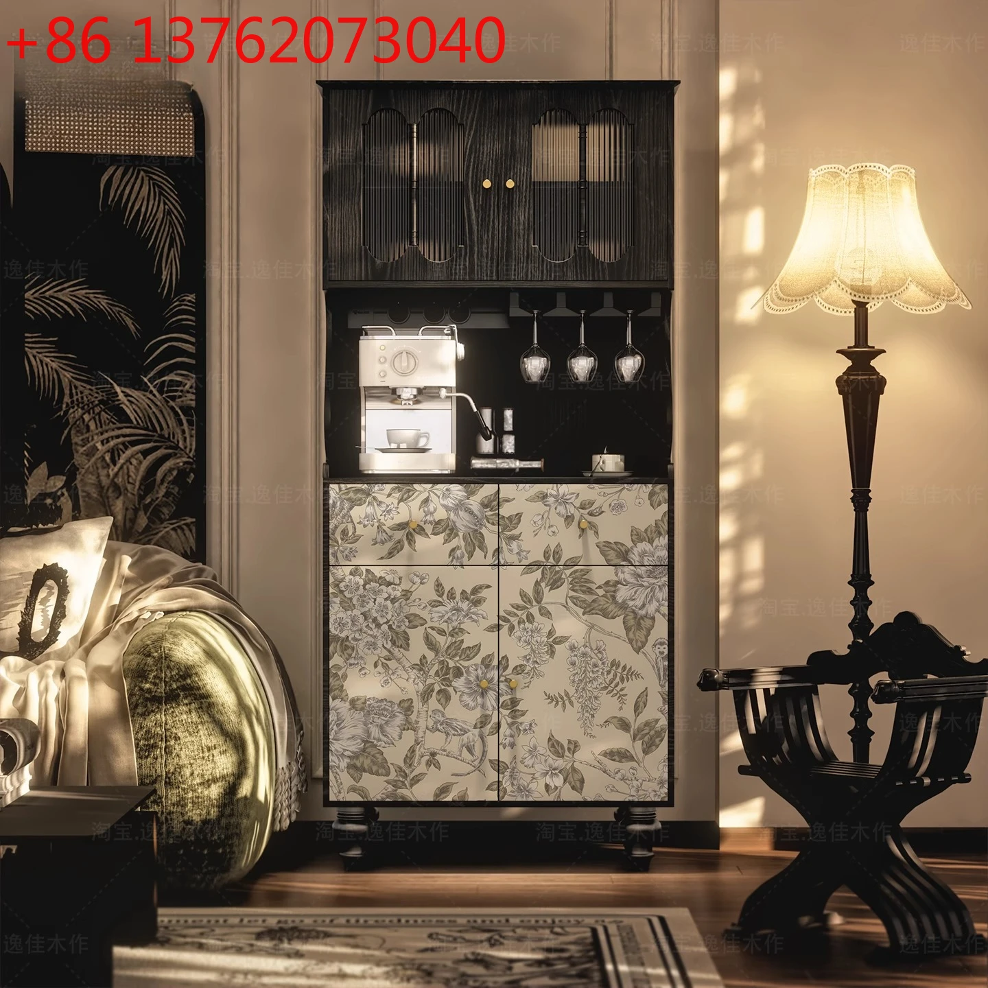 French vintage floral high dining sideboard living room decoration sideboard solid wood
French vintage floral high dining sideboard living room decoration sideboard solid wood