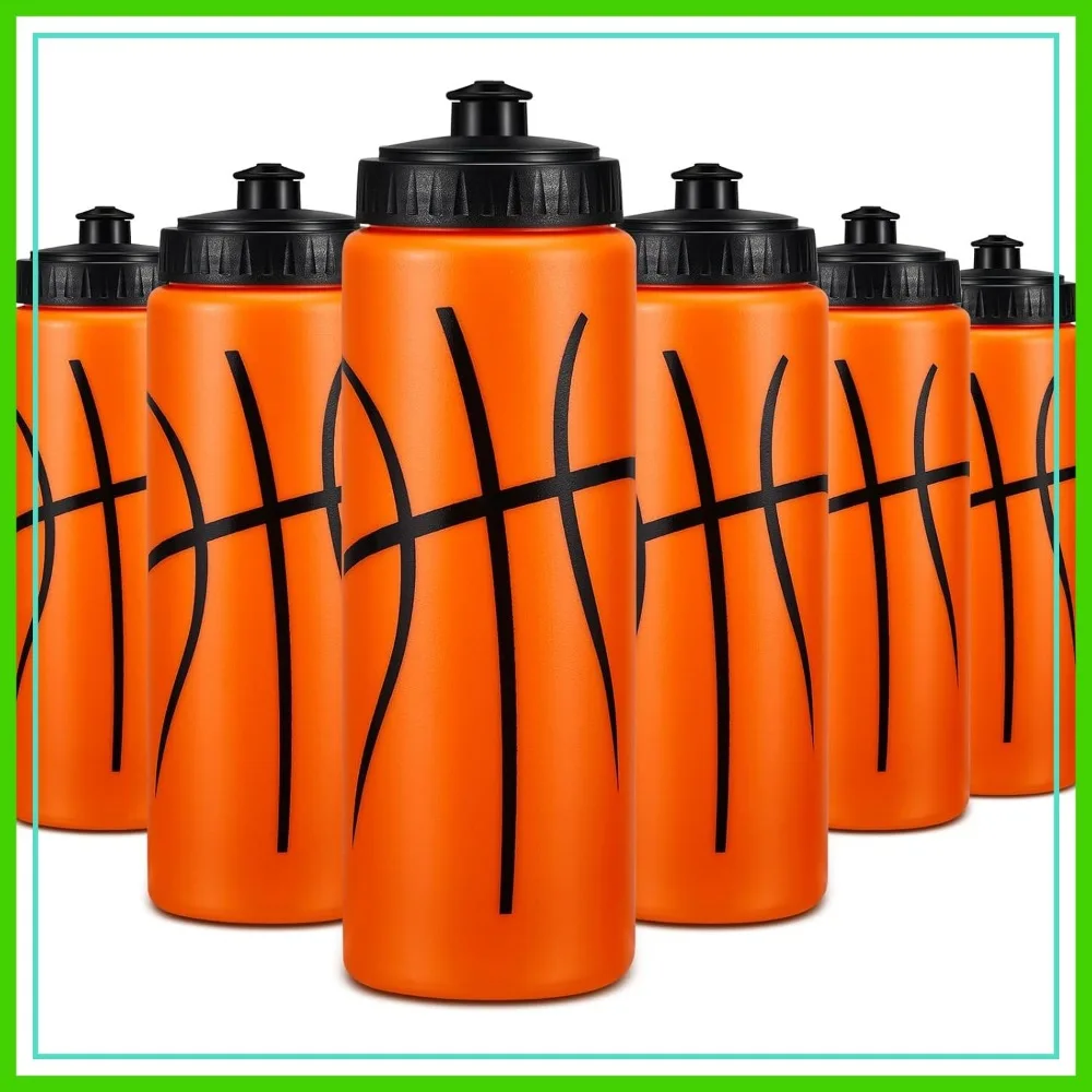 Basketball Water Bottle 20 oz Reusable BPA Free Squeeze Easy Carry Leak Proof Team Sports Gifts
Basketball Water Bottle 20 oz Reusable BPA Free Squeeze Easy Carry Leak Proof Team Sports Gifts