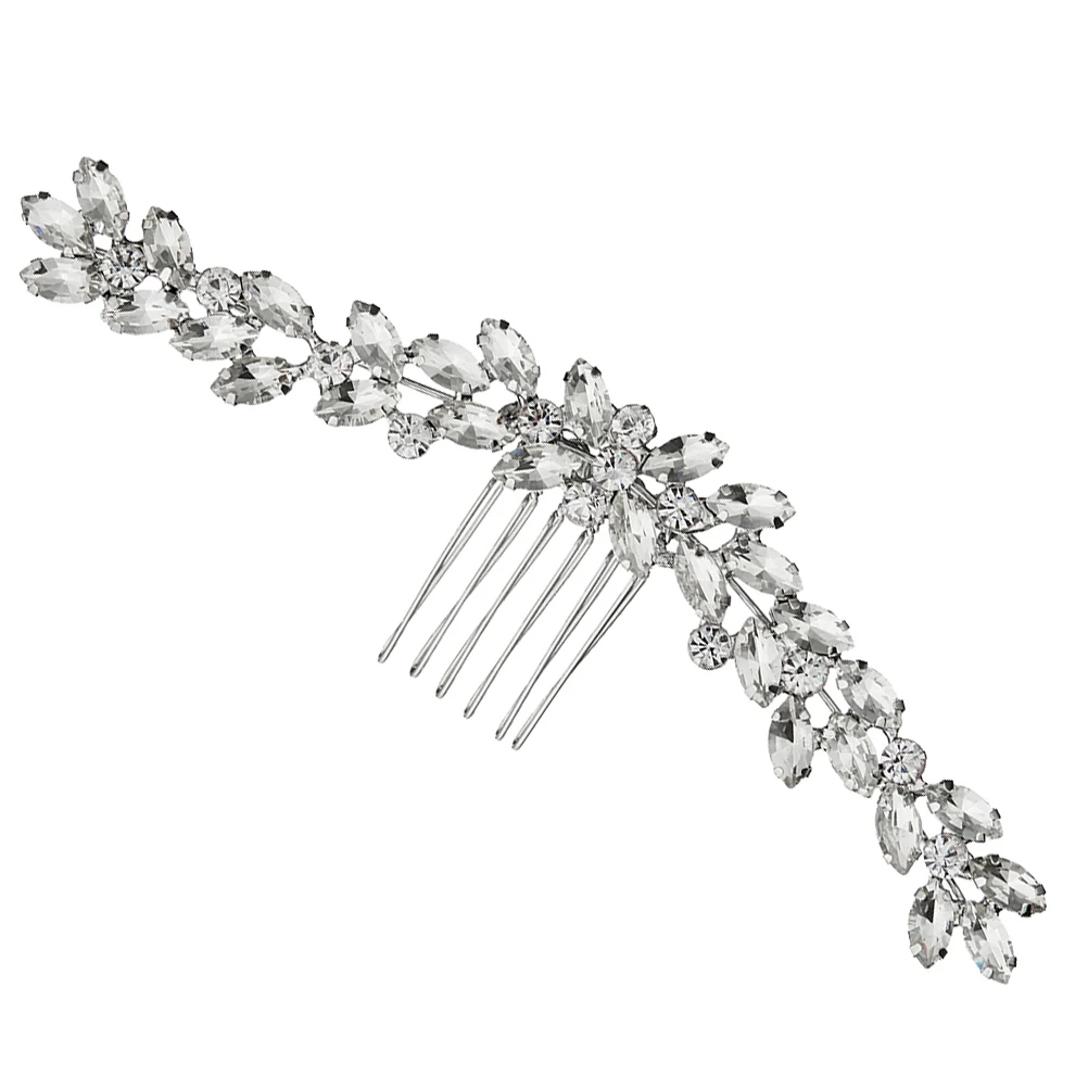 Rhinestone Hair Comb Silver Alloy Wedding Bridal Headdress Accessories Comfortable Durable Girls Women Bridesmaids
Rhinestone Hair Comb Silver Alloy Wedding Bridal Headdress Accessories Comfortable Durable Girls Women Bridesmaids
