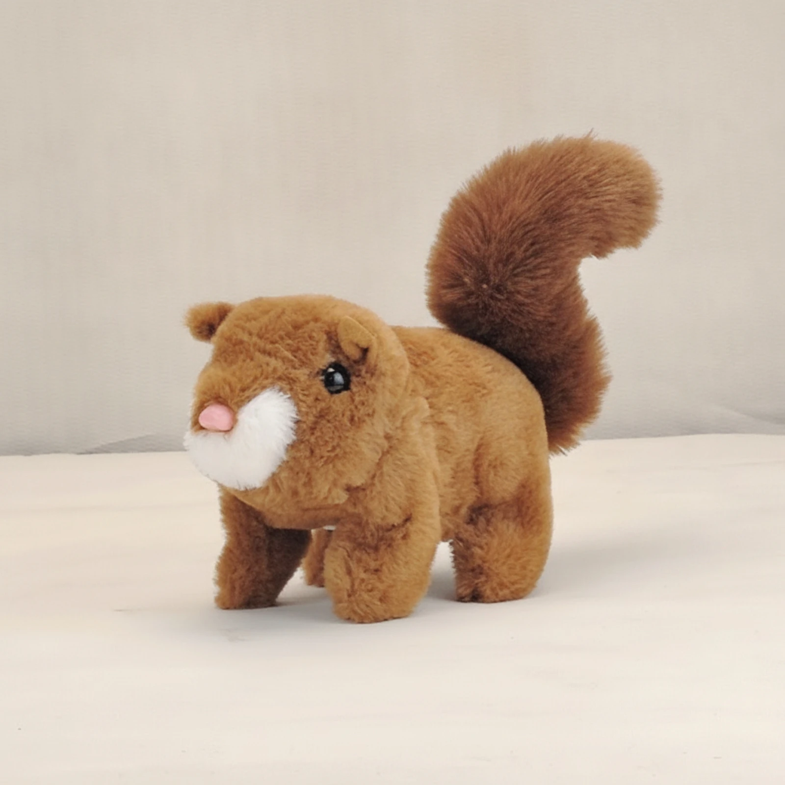 Electronic Stuffed Squirrel Electric Walking Squirrel Toy Fuzzy Soft for Children, Playtime, Bedroom
Electronic Stuffed Squirrel Electric Walking Squirrel Toy Fuzzy Soft for Children, Playtime, Bedroom