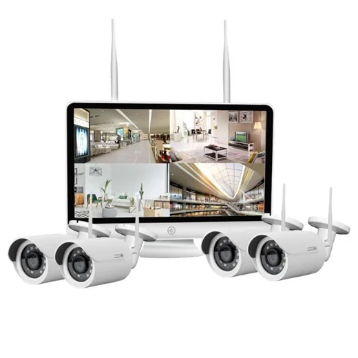 4CH 1080p 12.5" LCD NVR Combo 2.4g Wireless Security Camera Kit With 4pcs 3mp Wifi Camera
4CH 1080p 12.5" LCD NVR Combo 2.4g Wireless Security Camera Kit With 4pcs 3mp Wifi Camera
