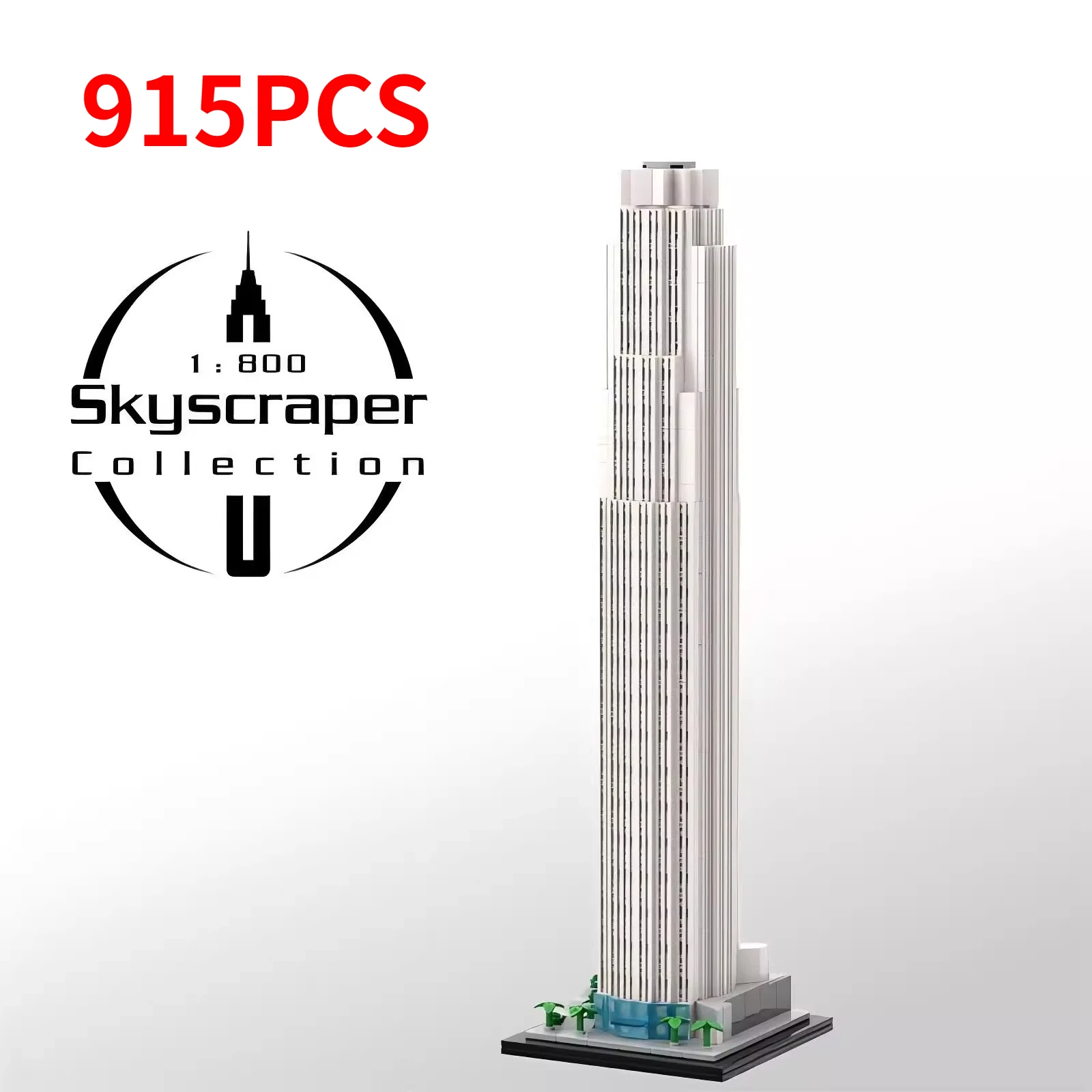 Строительные блоки America Bank Tower MOC-190102, знаменитая городская архитектура, сборочная модель соотношения 1:800, головоломка, детская игрушка, подарок на день рождения
Строительные блоки America Bank Tower MOC-190102, знаменитая городская архитектура, сборочная модель соотношения 1:800, головоломка, детская игрушка, подарок на день рождения