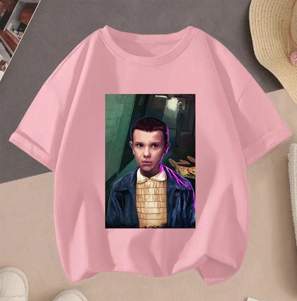 Stranger Things Cartoon Hot Sale Casual Summer Short Sleeve Tops 2D 2026 For Kids Teenagers Boys Girls Print
Stranger Things Cartoon Hot Sale Casual Summer Short Sleeve Tops 2D 2026 For Kids Teenagers Boys Girls Print