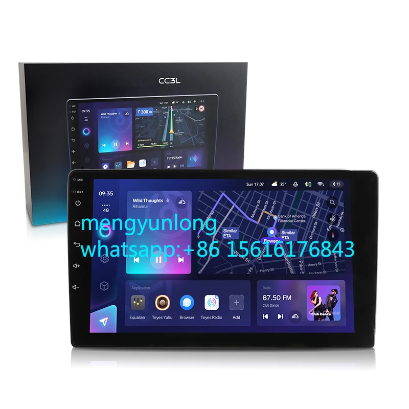 CC3L 10.2 Inch Car Radio Stereo System BT-Enabled Car DVD Player 2 Din Navigation GPS Touch Screen DVD Player
CC3L 10.2 Inch Car Radio Stereo System BT-Enabled Car DVD Player 2 Din Navigation GPS Touch Screen DVD Player