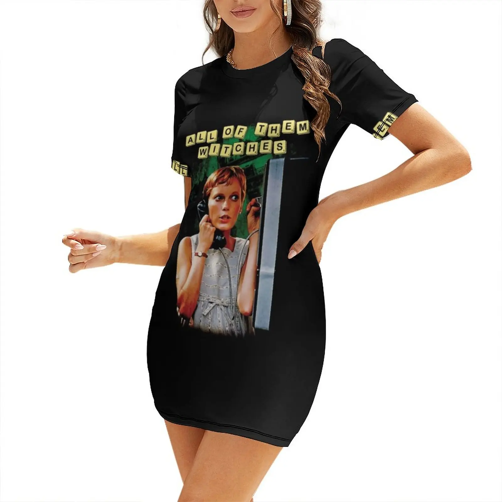 Rosemarys baby - All of them witches Short Sleeved Dress dress for women Summer dresses for women Dress
Rosemarys baby - All of them witches Short Sleeved Dress dress for women Summer dresses for women Dress
