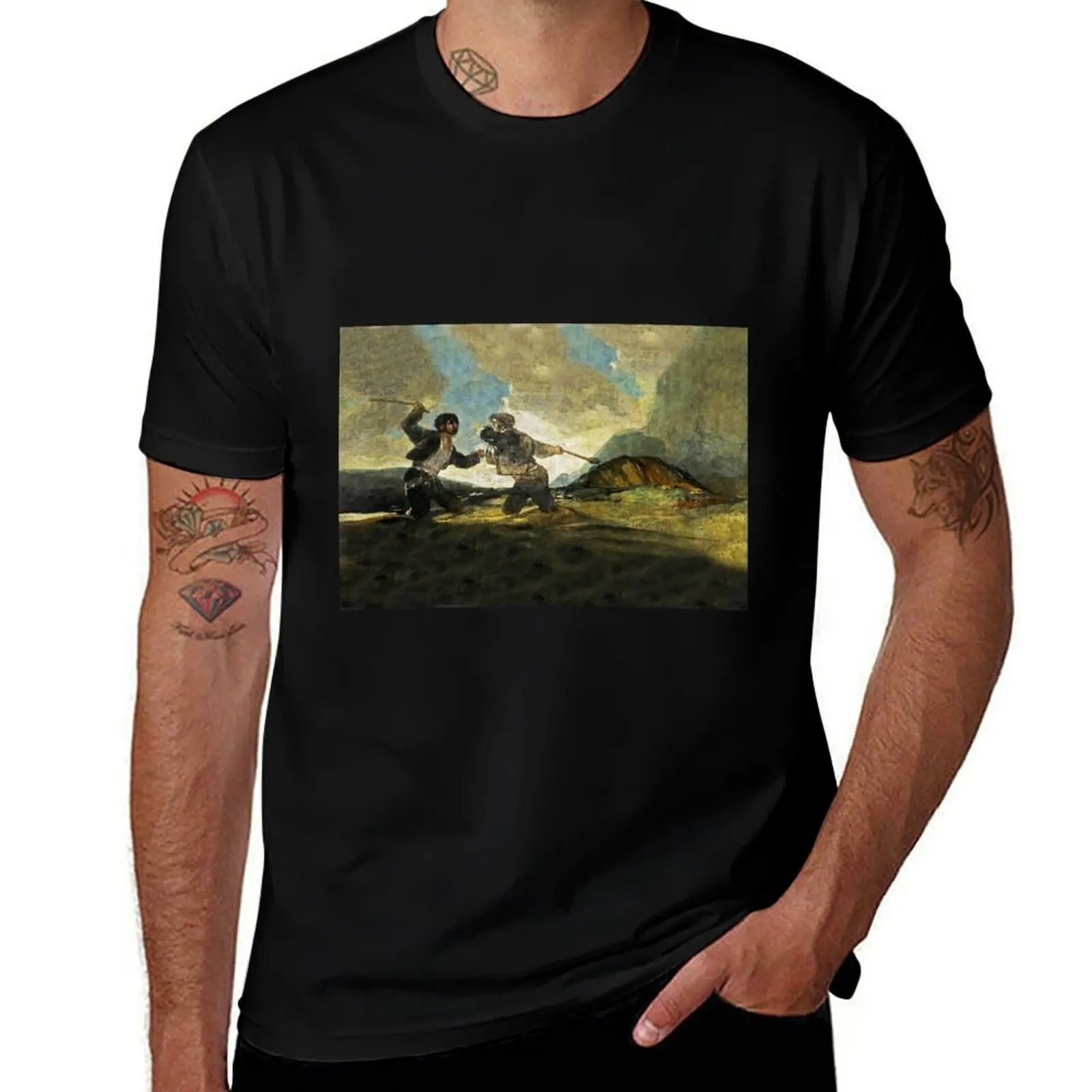 The Cudgel Fight Duelo a garrotazos - Francisco de Goya T-Shirt sweat new edition summer 2025 men t shirts
The Cudgel Fight Duelo a garrotazos - Francisco de Goya T-Shirt sweat new edition summer 2025 men t shirts