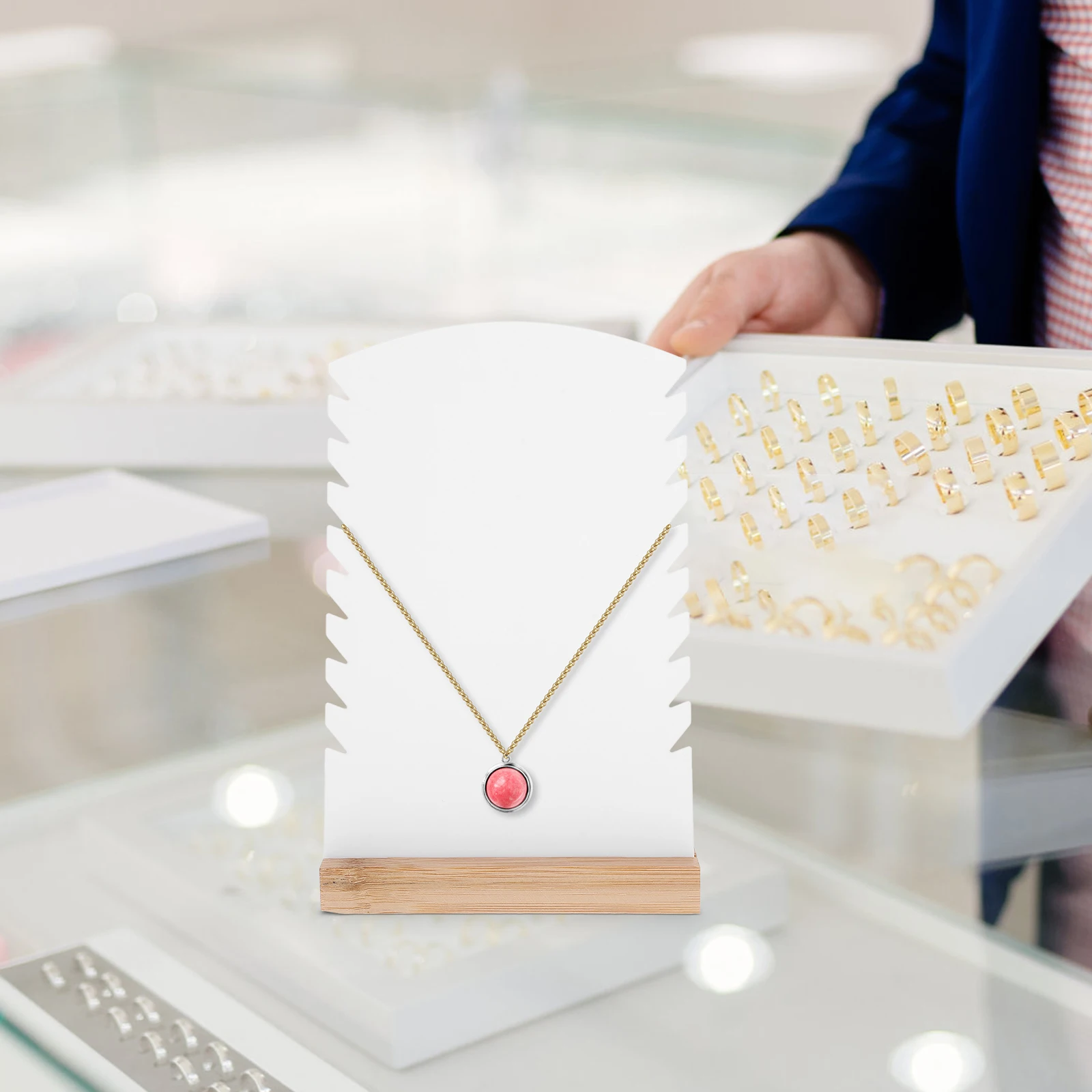9 Pieces Necklace Acrylic Jewelry St Display St Acrylic ganizer Storage Rack for Necklaces Chains Holder
9 Pieces Necklace Acrylic Jewelry St Display St Acrylic ganizer Storage Rack for Necklaces Chains Holder