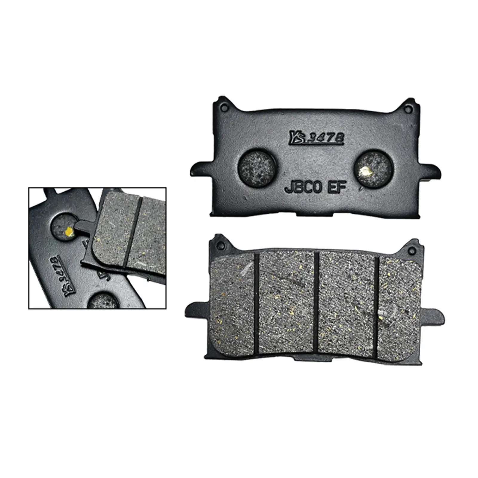 Front Brake Pads Set Durable Sintered Easy Installation Replace for CBR 650 R
Front Brake Pads Set Durable Sintered Easy Installation Replace for CBR 650 R