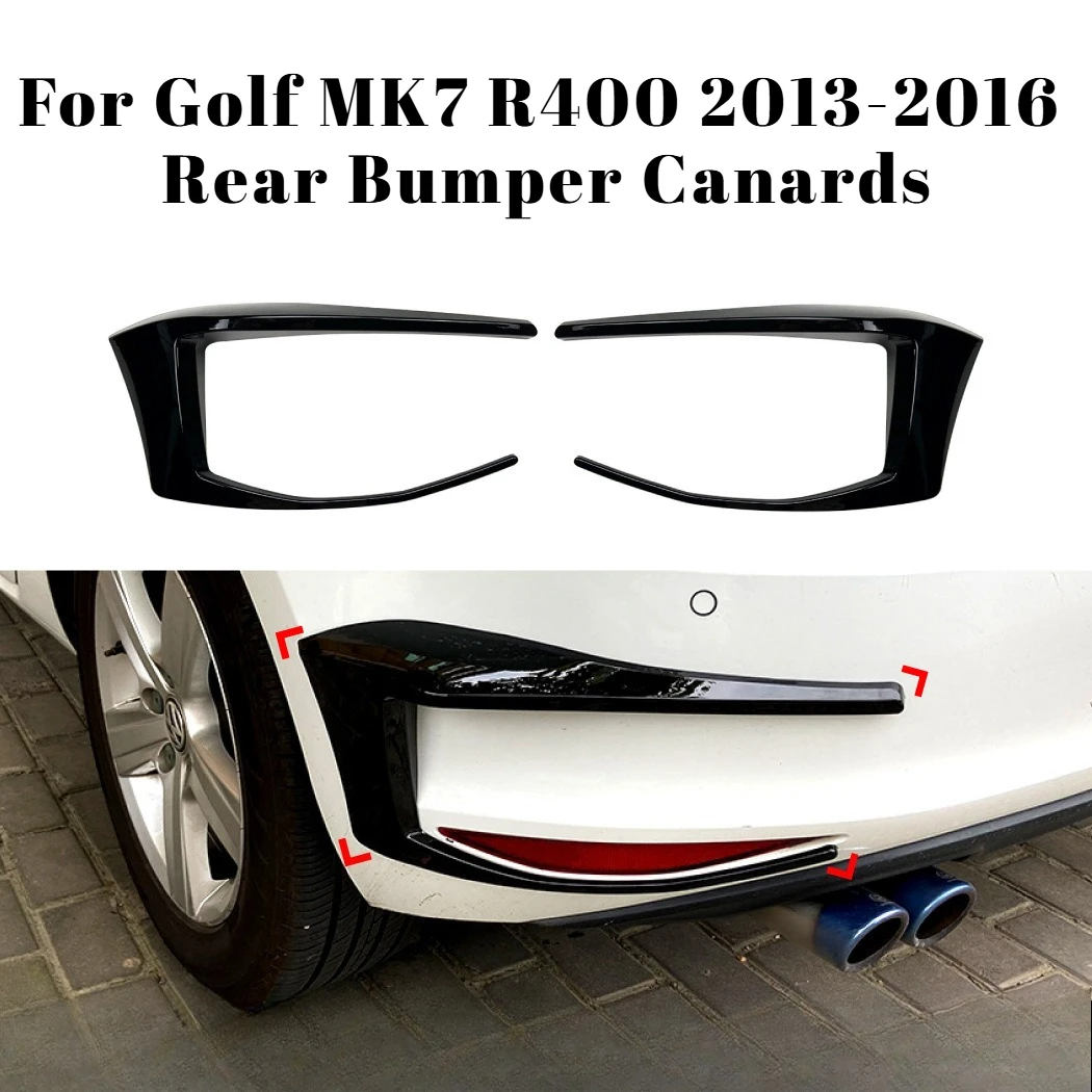 For Volkswagen Golf MK7 R400 2013-2016 Rear Bumper Canards Spoiler Sticker Body Kit Exterior Tuning Styling Mod Auto Accessories
For Volkswagen Golf MK7 R400 2013-2016 Rear Bumper Canards Spoiler Sticker Body Kit Exterior Tuning Styling Mod Auto Accessories
