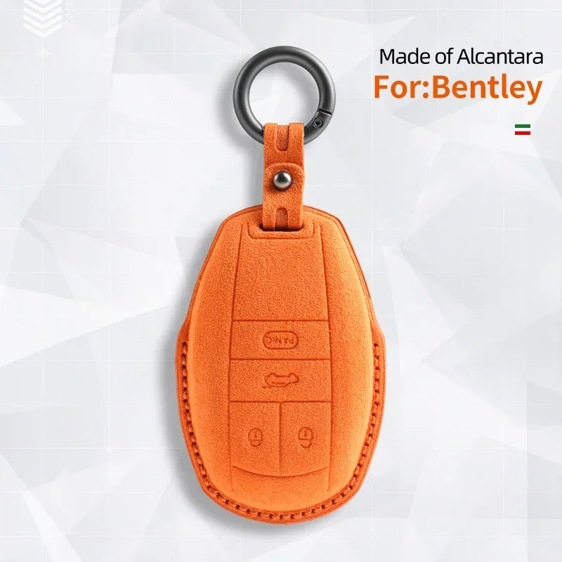 Чехол для ключей Bentley — защитный чехол для ключей Continental, Flying Spur — замша из алькантары, 4 ключа
Чехол для ключей Bentley — защитный чехол для ключей Continental, Flying Spur — замша из алькантары, 4 ключа
