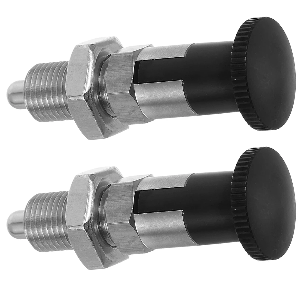 2PCS Plunger Screws 304 Stainless Steel Spring Return Knob Ball Loaded Selflocking Precise Positioning
2PCS Plunger Screws 304 Stainless Steel Spring Return Knob Ball Loaded Selflocking Precise Positioning
