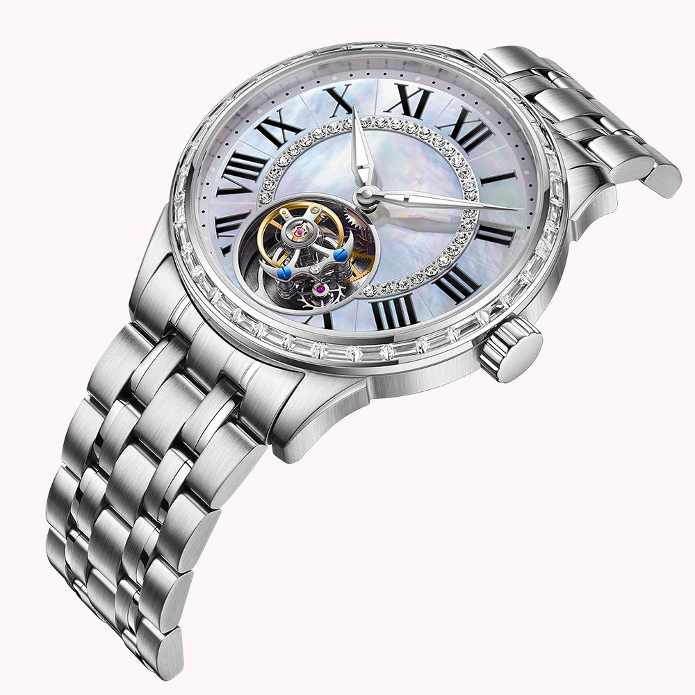 Raymondoya Original Tourbillon Watch Fashion Men's Business Formal Luxury Skeleton Manual Mechanical Watch Birthday Gift for Men
Raymondoya Original Tourbillon Watch Fashion Men's Business Formal Luxury Skeleton Manual Mechanical Watch Birthday Gift for Men