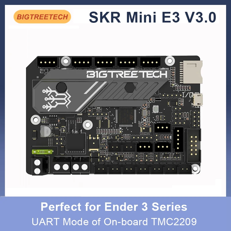 BIGTREETECH BTT SKR Mini E3 V3.0 Motherboard With TMC2209 UART VS SKR 2 3D Printer Mainboard for Ender 3 Ender 5 Pro CR 10
BIGTREETECH BTT SKR Mini E3 V3.0 Motherboard With TMC2209 UART VS SKR 2 3D Printer Mainboard for Ender 3 Ender 5 Pro CR 10
