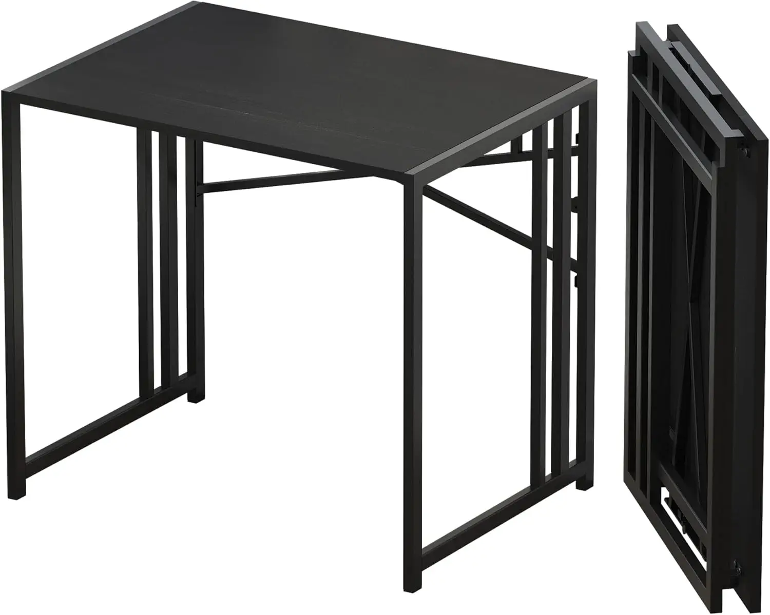 32 Inch Folding Computer Desk for Teens - Gaming, Writing & Small Space Office, No Assembly Required, Black
32 Inch Folding Computer Desk for Teens - Gaming, Writing & Small Space Office, No Assembly Required, Black