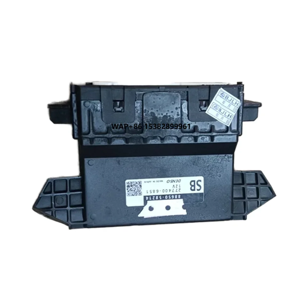 Новый усилитель кондиционера 88650-58214, совместимый с автомобильными моделями ALPHARD AGH30 AYH30
Новый усилитель кондиционера 88650-58214, совместимый с автомобильными моделями ALPHARD AGH30 AYH30