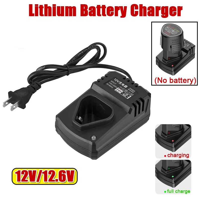 Universal Electric Drill Charger 12V/12.6V US/EU Li-lon Rechargeable Charger Support 110-240V For Drill Electrical Wrench Tool
Universal Electric Drill Charger 12V/12.6V US/EU Li-lon Rechargeable Charger Support 110-240V For Drill Electrical Wrench Tool