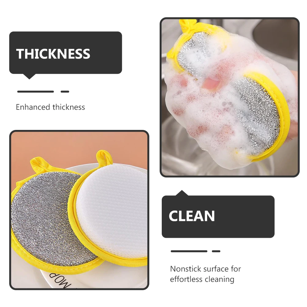 20 Pcs Sponge Double Side Sponge For Dishes Kitchen Sponges Scrubbers Enhanced Thickness Large Size For Dishes Pots
20 Pcs Sponge Double Side Sponge For Dishes Kitchen Sponges Scrubbers Enhanced Thickness Large Size For Dishes Pots
