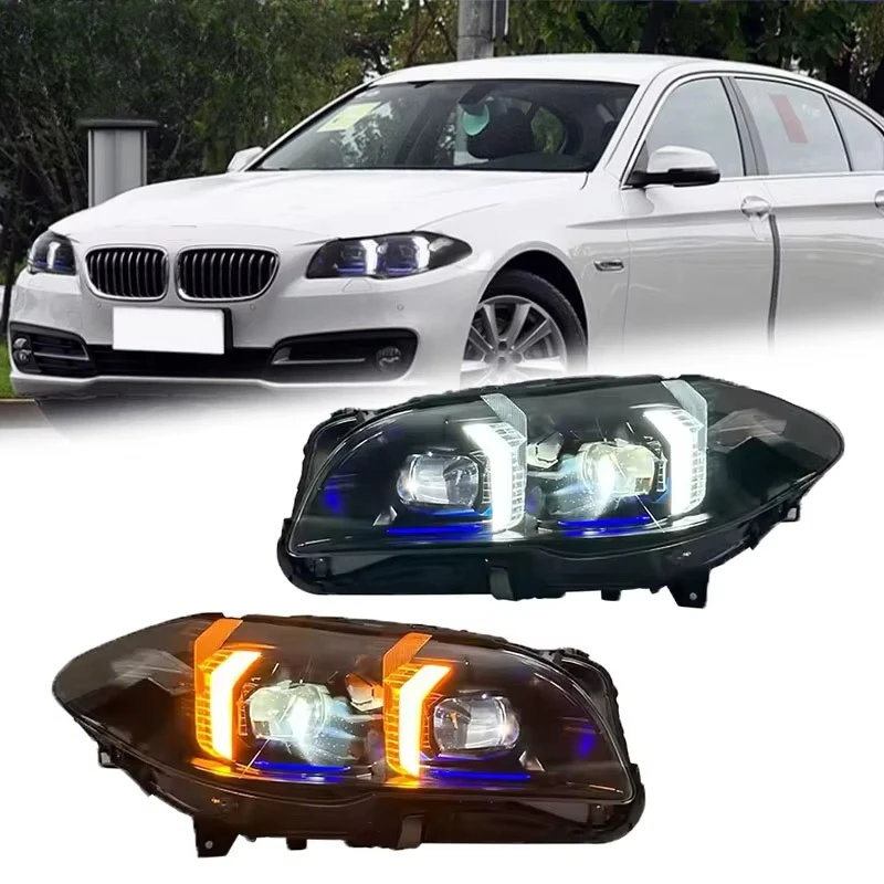 SJC автоаксессуары дневные ходовые фары для BMW 5 серии F10 F18 2011-2017 в сборе модифицированные передние фары светодиодные фары 
SJC автоаксессуары дневные ходовые фары для BMW 5 серии F10 F18 2011-2017 в сборе модифицированные передние фары светодиодные фары