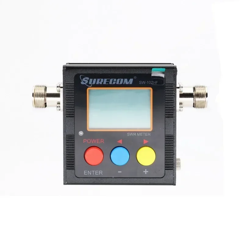 SURECOM SW-102 цифровой ВЧ 1,5-70 МГц 120 Вт измеритель мощности и КСВ для ВЧ двусторонней радиосвязи рации
SURECOM SW-102 цифровой ВЧ 1,5-70 МГц 120 Вт измеритель мощности и КСВ для ВЧ двусторонней радиосвязи рации
