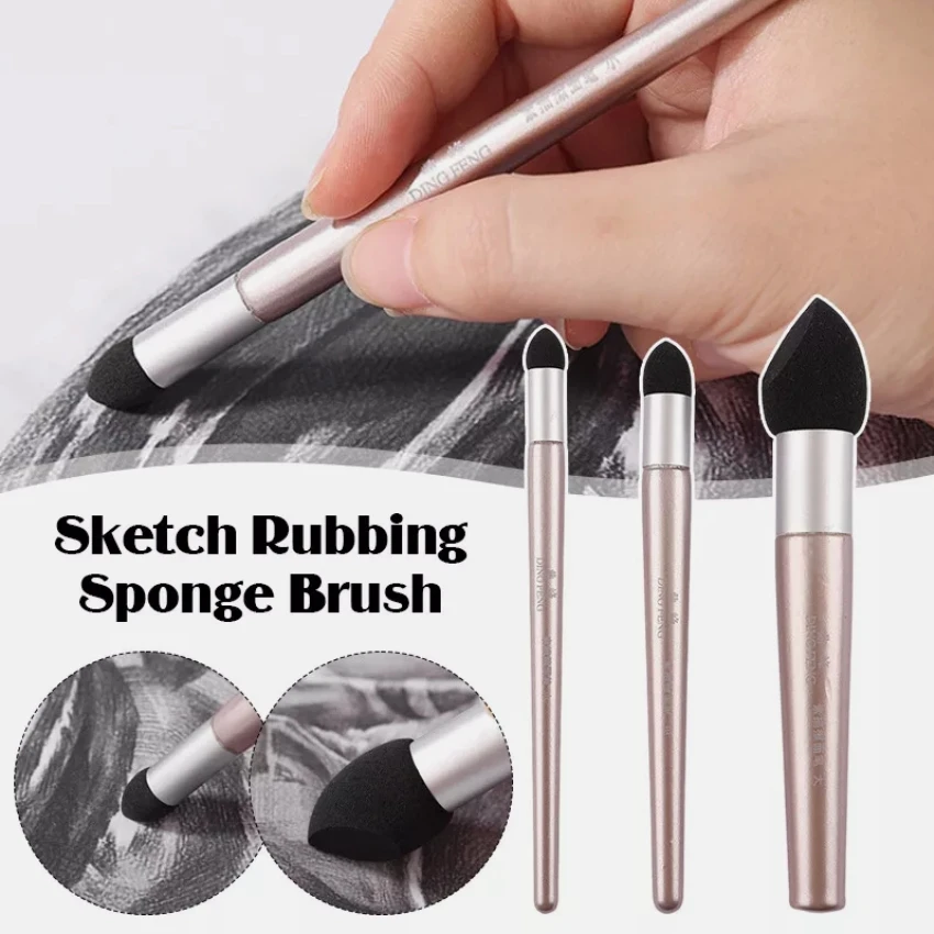 3Pcs Blending Pen Washable Sketch Rubbing Sponge Brush Reusable Drawing Brush Student Office Suppliers
3Pcs Blending Pen Washable Sketch Rubbing Sponge Brush Reusable Drawing Brush Student Office Suppliers